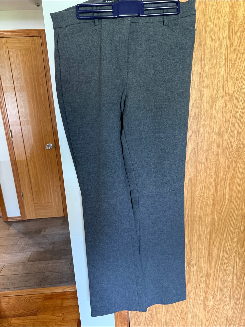 Express Grey Columnist Boot High Rise